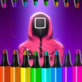 Squid Game: Coloring Book
